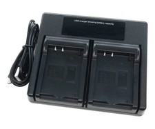 USB Dual Batterie Chargeur Compatible pour Nikon One 1 1J1 1J2 1J3 1S1 1V3 CO...