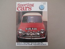 Sporting Cars.Mini Cooper