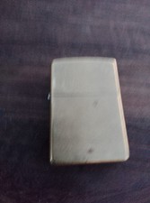 ZIPPO briquet doré bradford made in USA VX    SOLID BRASS