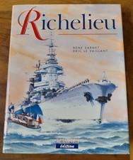 Livre Richelieu Cuirassé Livre 1997 Marines Édition René Sarnet Eric Le Vaillant