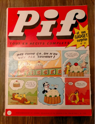 Pif gadget corinne et - pif,