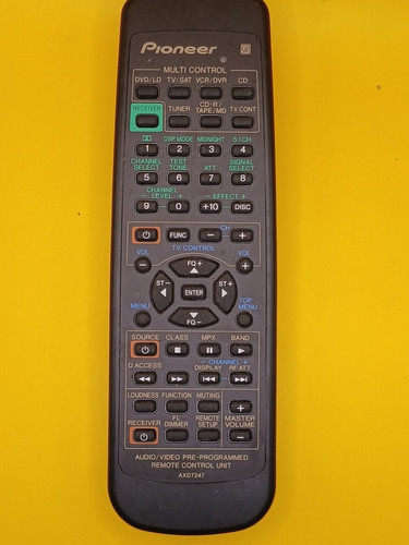 Télécommande pioneer axd7247 - télécommande,