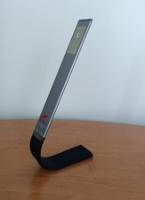 Lampe bureau. Lampe d'appoint. Led rechargeable. Reglable. Argenté.