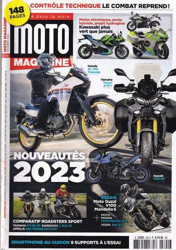 Moto magazine 392 honda xl - magazine, n°392
