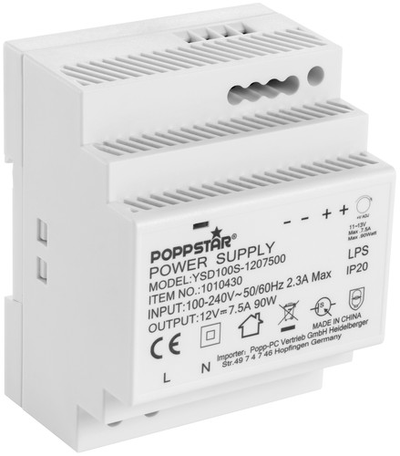 Alimentation pour rails din - rails,