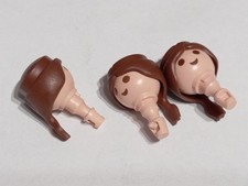 PLAYMOBIL x3 TÊTES TÊTE