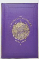 Jules VERNE Voyages et Aventures du capitaine Hatteras. Hetzel 1871