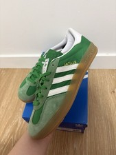 Adidas Gazelle Indoor Green / Ftw White / Haze Green – taille 39⅓, neuves