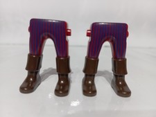 PLAYMOBIL X2 JAMBES RAYURES