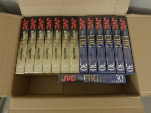 Jvc lot cassettes - jvc, de