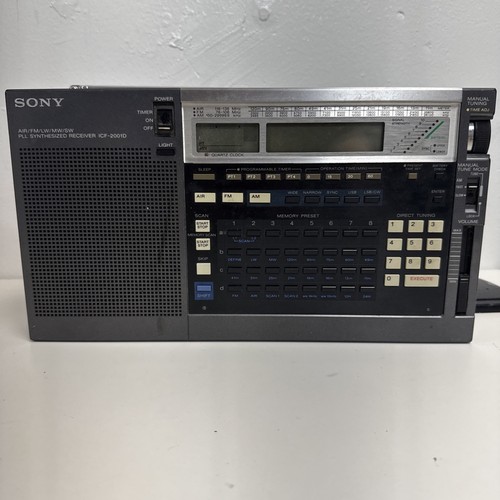 Sony icf 2001d vintage radio - icf-2001d,