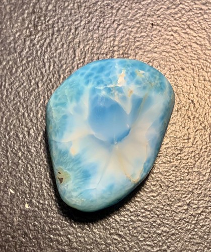 Larimar naturel poli - naturel, forme