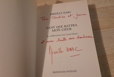 Mireille Darc Autographe Livre