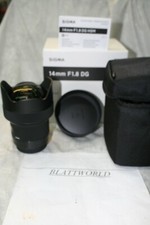 14mm sigma art dg hsm - 14mm, f1.8