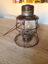 Ancienne lampe, lanterne de chemin de fer Américaine de 1930. HANDLAN ST LOUIS