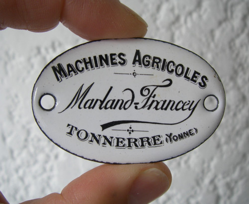 Petite plaque émaillée - petite,