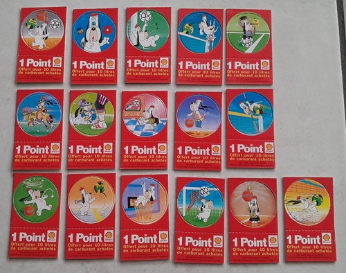 Lot pogs sur 20 - lot,