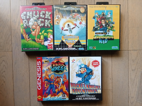 Lot jeux megadrive - lot,