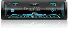 Autoradio RDS│Bluetooth 5.0│écran LCD│7 couleurs│FM/AM│USB│SD│AUX│TF│4x65W