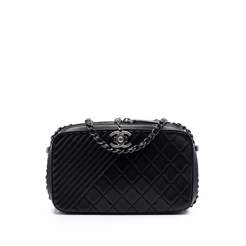 Chanel medium matelassé cuir - medium,