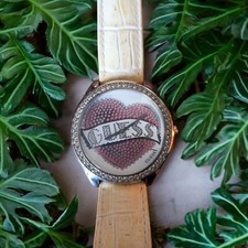 Montre Guess Vintage Édition Limitée Bracelet Cuir Quartz