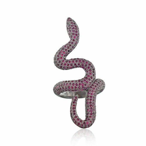 Bague serpent long - serpent, en