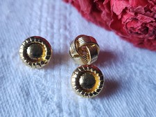 trio micro boutons vintage en
