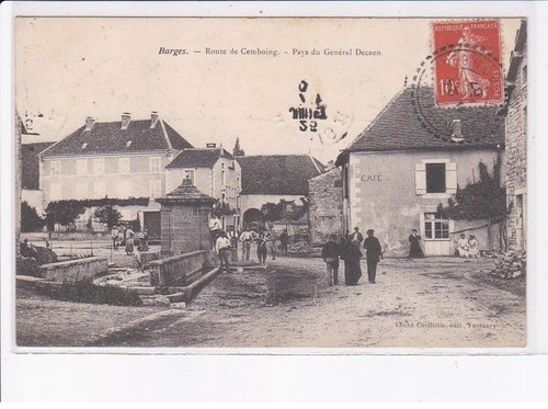 Barges route cemboing - route, de