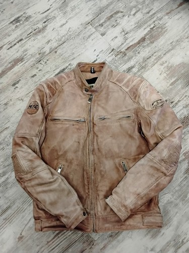 Blouson moto helstons cuir - blouson,