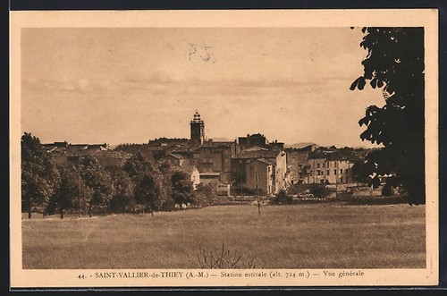 Cpa saint vallier thiey - cpa, saint-vallier-de-thiey