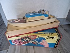 BATEAU VEDETTE 1960's SCHUCO ELEKTRO NAUTICO 5550 jep joustra jrd