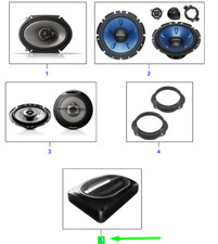 Caisson de basses FORD RANGER