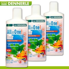 Dennerle 3 X 500 Ml Tout En Un ! Élixir Premium Soins Poissons Plantes Eau
