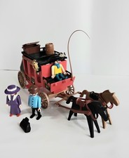 Playmobil  Diligence 3245 B  3  personnages  d 'Origine Vintage 