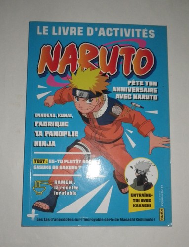 Naruto livre activités - naruto, d'activités