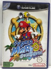 Super Mario Sunshine Jeu Nintendo Gamecube Avec Notice AF58