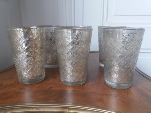 Lot anciens gobelets en - lot, 6