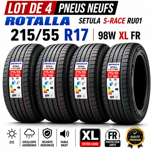 Lot pneus 215 - 🛞, de