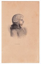 Portrait XIXe Wolfgang Amadeus Mozart Salzburg Autriche Musique Österreich 