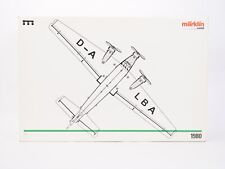 Märklin n° 1980 avion JUNKERS JU 52 réédition de 1990 neuf boite envergure 57 cm