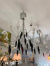 Lustre modèle plume noires 12