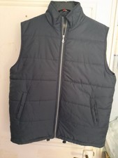 Doudoune sans manches bleu marine, marque Earthbound, taille L