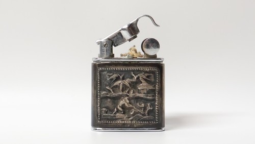 Ancien briquet essence nova - ancien, à