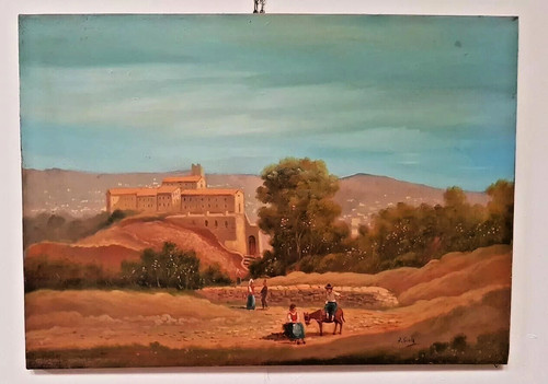 Tableau peinture main - tableau, À