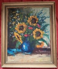 Magnifique huile du XX e