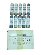 Bussmann C14G12 14X51 Gg 12A 500V 690V Temps Retard Fusible Paquet De 9 NFC63210