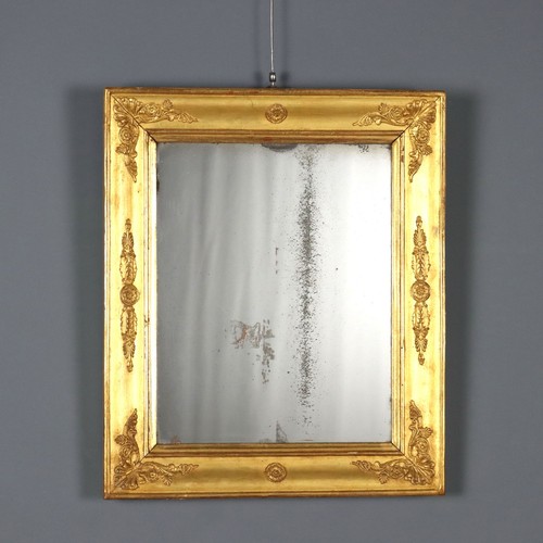 Miroir ancien bois doré style - ancien,