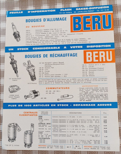 Ancienne publicite bougies - ancienne,