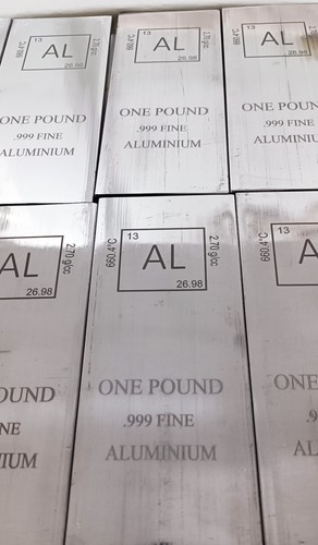 Lot barres d aluminium - barres, d’aluminium