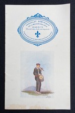 Catalogue 1920 Chocolat Dominique à Biarritz : La Maison des Rois / Objet Basque